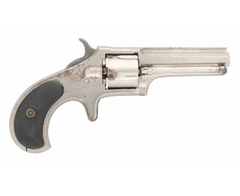 A .30 CALIBRE REMINGTON-SMOOT NEW MODEL REVOLVER, CIRCA 1873-88 
of standard production specifications, with 7.0 cm barrel (f
