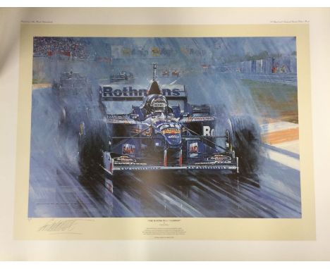 NICHOLAS WATTS (British b. 1947): An unframed limited edition artist's proof signed lithograph print entitled 'The Making of 