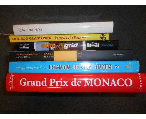 BOOKS: SCHLEGELMILCH, R.W: Grand Prix de Monaco plus TURNER, M: Grand Prix de Monaco s/case, pls GIRARD, G: Macau Grand Prix 