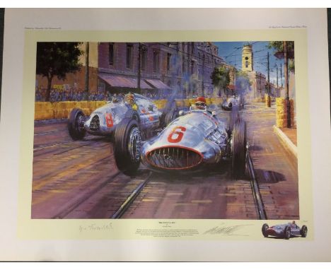 NICHOLAS WATTS (British b. 1947): An unframed limited edition lithograph print entitled 'The End of An Era' numbered 111 / 50