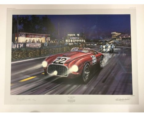 NICHOLAS WATTS (British b. 1947): An unframed limited edition lithograph print entitled 'Victorious Debut' numbered 104 / 500