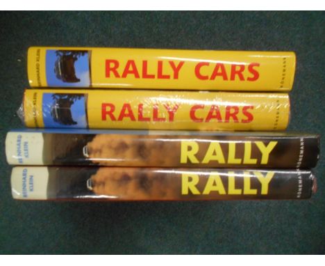 BOOKS: KLEIN, R: Rally Cars 2000, s/case, 2 copies, plus Rally 1998, 2 copies (4). Est. £40 - £80.