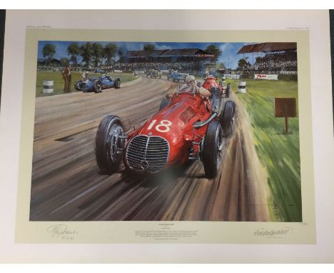 NICHOLAS WATTS (British b. 1947): An unframed limited edition lithograph print entitled 'The Italian Job' numbered 11 / 500 b
