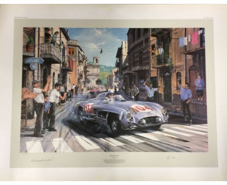NICHOLAS WATTS (British b. 1947): An unframed limited edition lithograph print entitled 'Sicilian Magic' numbered 11 / 500 be