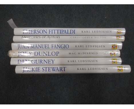 BOOKS: LUDVIGSEN, K: Alberto Ascari plus 5 others. Est. £20 - £30.