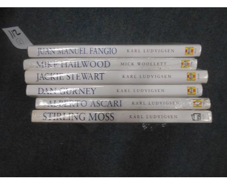 BOOKS: LUDVIGSEN, K: Emerson Fittipaldi plus 5 others. Est. £20 - £30.