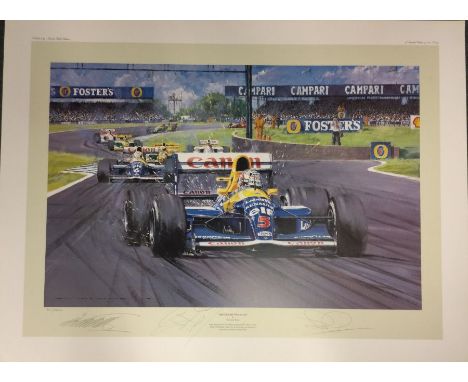 NICHOLAS WATTS (British b. 1947): An unframed limited edition lithograph print entitled 'Leader of The Pack' numbered 311 / 5