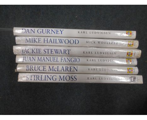 BOOKS: LUDVIGSEN, K: Jackie Stewart plus 5 others. Est. £20 - £30.