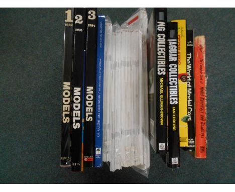 BOOKS: MOTOR MODELS: Automobile Year Book of Models 3 vols. plus LASTU, J.M: All the World's 1/43 scale Ferraris 1992, plus 4