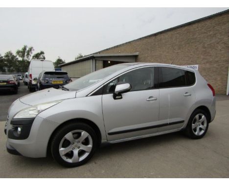 Make &amp; Model: Peugeot 3008 Exclusive HDIDate of Reg: KY59 EBXColour: Silvercc: 1997MoT: 11-01-2023Fuel Type: DIESELMileag