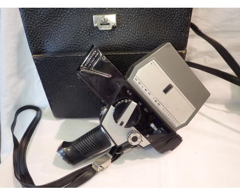 Cased Bolex 160 movie camera. P&amp;P Group 2 (£18+VAT for the first lot and £3+VAT for subsequent lots) 