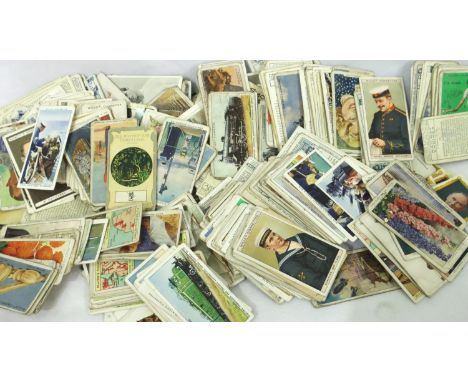 Two boxes of mixed cigarette cards, approximately 600. P&amp;P Group 1 (£14+VAT for the first lot and £1+VAT for subsequent l