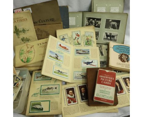 Thirty five cigarette card albums, mostly complete. P&amp;P Group 3 (£25+VAT for the first lot and £5+VAT for subsequent lots