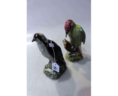 Beswick Osprey decanter Beneagles liquor bottle and a Beswick Kingfisher