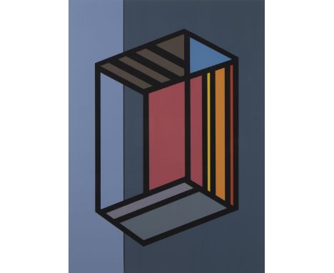 Guy VANDENBRANDEN (1926-2014), colour lithograph Composition, numbered 68/100 and signedGuy VANDENBRANDEN (1926-2014), kleure