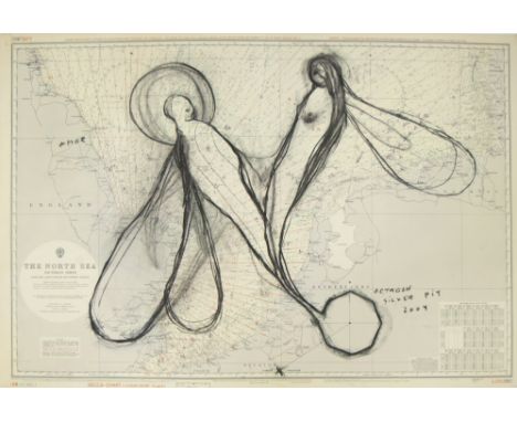 Johan TAHON (1965), lithograph 'Octagon Silver Pit', numbered 18/60 and signedJohan TAHON (1965), lithografie 'Octagon Silver