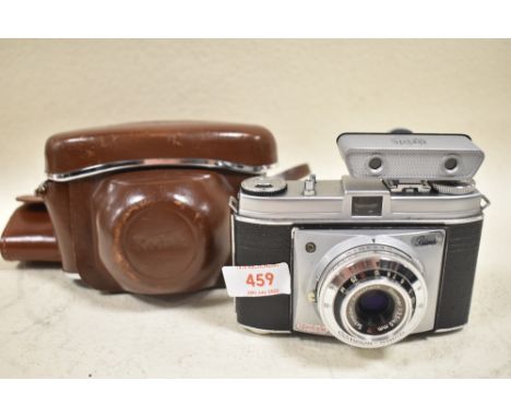 A Kodak Retinette camera with Schneider-Kreuznach Reomer 45mm 3,5 lens