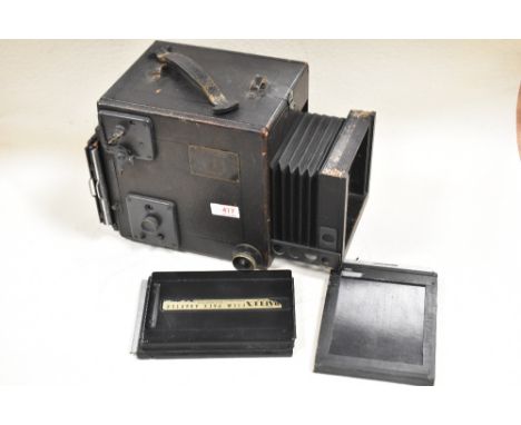 A RB Graflex SLR series D body 4X5 format