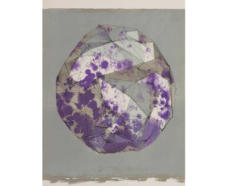 * Lynn Chadwick RA (1914-2003)'Moon in Alabama' lithograph in colours, 1963, printer's proof, on Arches papersheet 66 x 51cm,