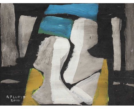 * Reginald J Lloyd (1926-2020)Two headssigned and dated 'R J LLOYD/2016' l.l., also signed and dated verso, oil on board40 x 