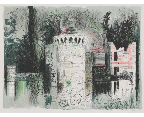 * John Piper CH (1903-1992)'Scotney Castle, Kent' (Levinson 265)lithograph in colours, signed 'John Piper' in pencil l.r., pr