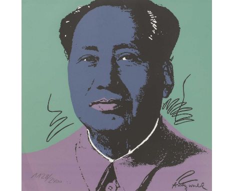 After Andy Warhol'Mao'lithograph in colours, signed in the plate, published by Carnegie Institute, Pittsburgh, 1986, with CMO