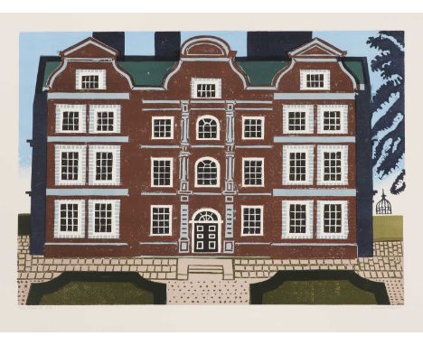 * Edward Bawden RA (1903-1989)'Kew Palace'lithograph in colours, 1960, signed 'Edward Bawden' in pencil l.r., inscribed with 