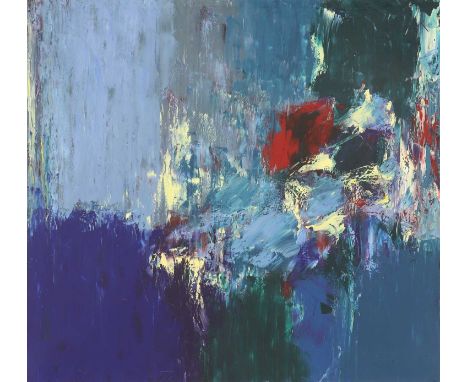 * Martyn Brewster (b.1952)'Dancing Light No 2'signed 'Martyn Brewster', inscribed with title and dated 1991 verso, oil on can