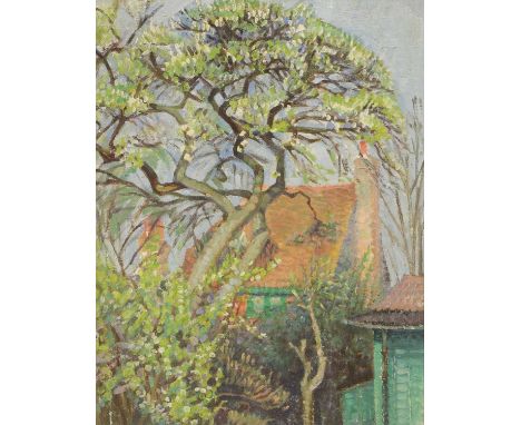 * Agnes Hope Joseph (1878-1953)View of a red-brick houseoil on canvas, bears label verso45.5 x 36cmCondition ReportFramed siz