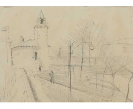 * Carel Weight CH RA (1908-1997)'Torcello'signed 'Carel Weight' and inscribed with title l.r., pencil21.5 x 27.5cmExhibited: 