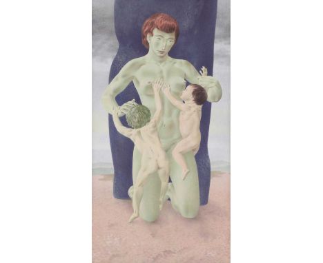 * Francis Plummer (1930-2019)Untitledsigned with initial and dated 'P.79' l.l., tempera on board109 x 58cmCondition ReportFra