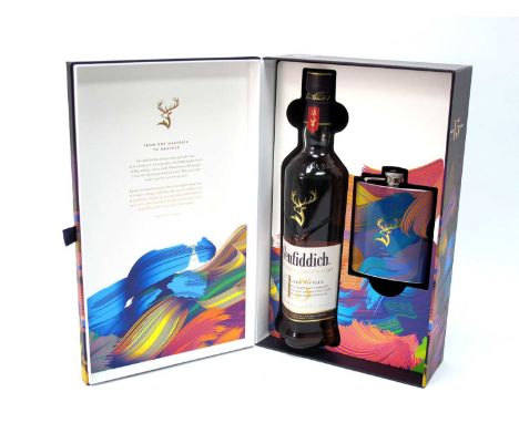 Whisky - Glenfiddich Single Malt Scotch Whisky 15 Limited Edition Design by Santtu Mustonen "Our Solera Fifteen", 700ml., 40%