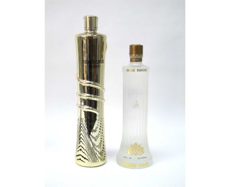 Vodka - Roberto Cavalli Vodka Gold Edition, 1.0L., 40% Vol.; Monk Isidore Premium Vodka, 5 Times Distilled, 700ml., 40% Vol. 