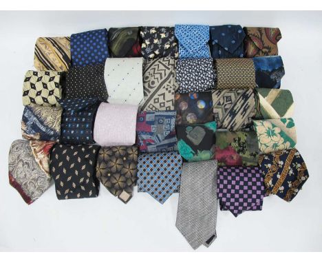 Thirty-One Gents Designer Ties, mainly silk, to include: Chopard, Liberty (2), Brioni, Ungaro, Hubert, Prochownick, Atlantis,