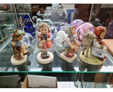 Four Hummel figures 