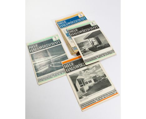23 Magazines Neue Hauswirtschaft1929/ 1930/ 193123 Hefte Neue Hauswirtschaft. Hg. Dr. Erna Meyr München, K-Thienemann Verlag 