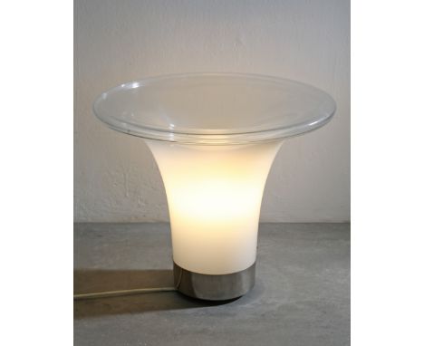 Gino Vistosi, Floor / Pendant Lamp ComareGino VistosiDesign 1972Boden- / Pendelleuchte Modell Comare. Entwurf 1972. Verchromt