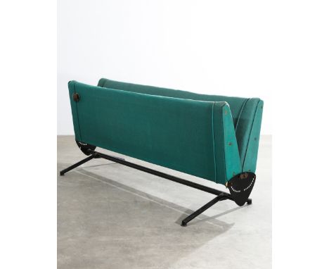 Osvaldo Borsani, Tecno, Folding Sofa Model D70Osvaldo BorsaniTecno, ItalienDwsign 1954Klappbares Sofa Modell D70. Entwurf 195