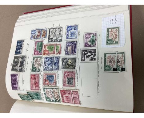 Stamps: A Splendid King George VI Stamp Collection, housed in an S.G KGVI album, a well-filled album, and includes a few high