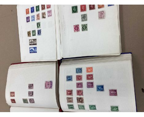 Stamps; A Great Britain and British Commemerative Stamp Collection, early to QEII early decimal, housed in three 'Adelphi' lo