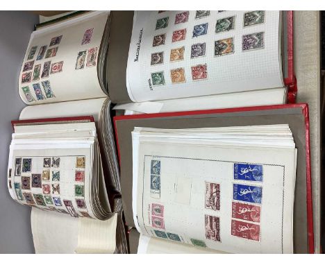Stamps; A Large British Commonwealth Stamp Collection, early to modern, housed in five loose-leaf albums, many high values in