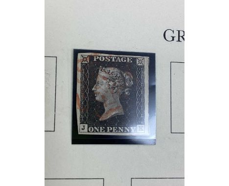Stamps; A Great Britain Stamp Collection Housed in a Deluxe 'Windsor' Album and Slipcase, although sparsely filled, the album