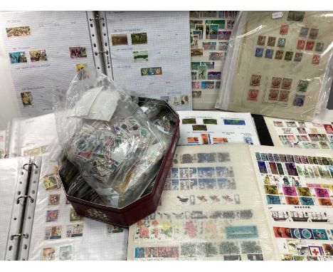 Stamps: A British Commonwealth Stamp Collection, mainly modern, housed in three stockbooks, four loose-leaf albums, plus moun
