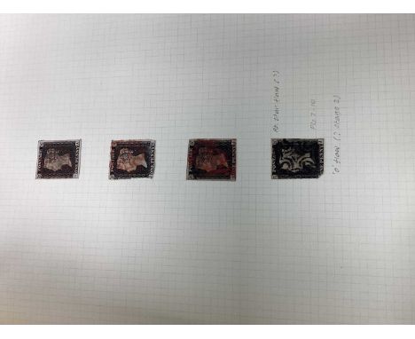 Stamps: An Excellent Early Great Britain Collection, housed in a loose leaf 'Senator' Album. The collection includes many hig