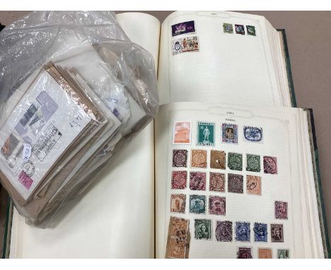 Stamps; A World stamp collection (including British Commonwealth), early to modern, housed in two Deluxe 'Simplex' loose leaf