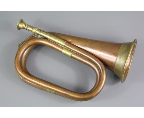 An English WWI Era Henry Keaf &amp; Sons Troopers Bugle.&nbsp;