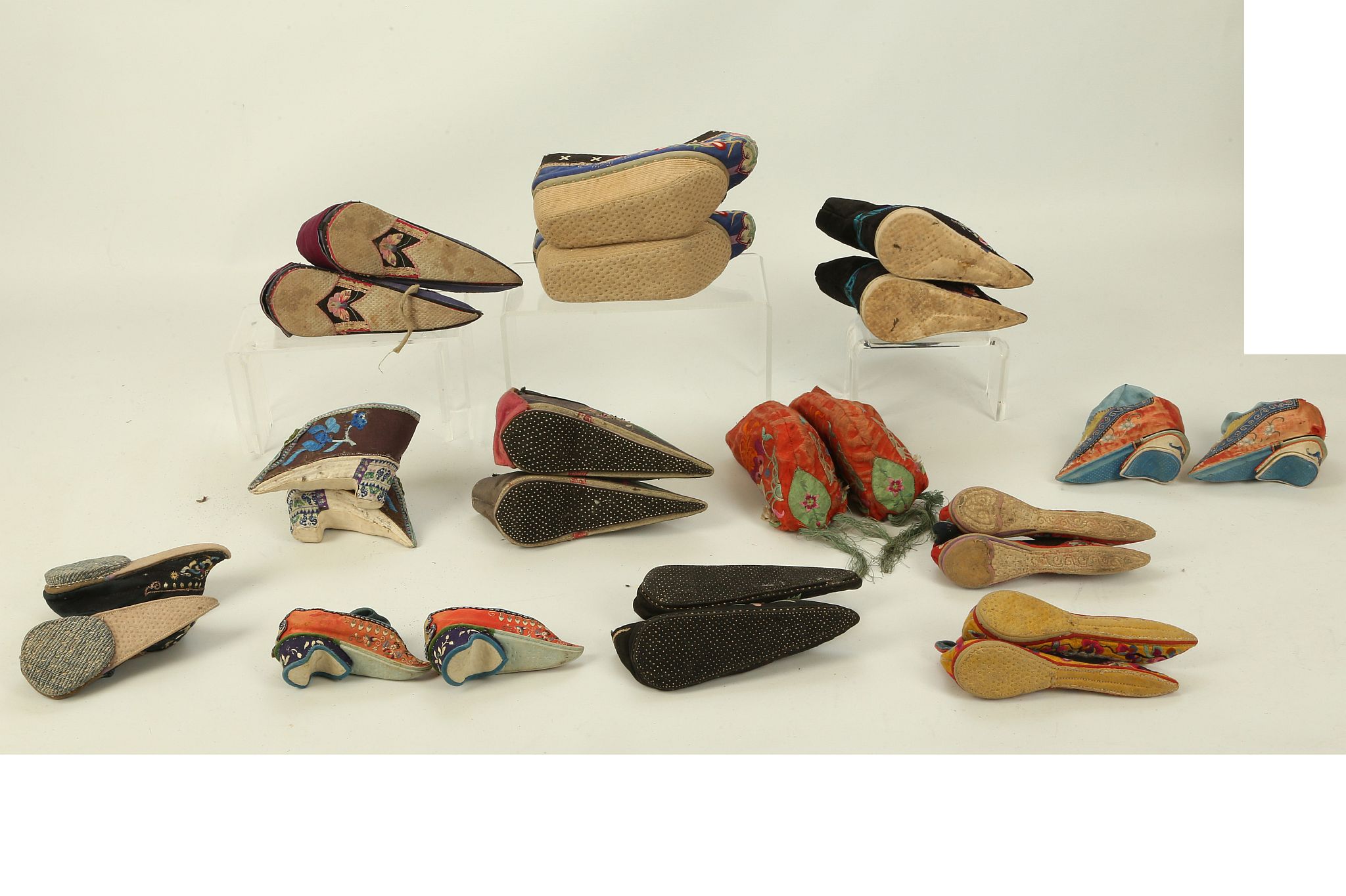 a-collection-of-chinese-shoes-early-20th-century-a-group-of-twelve