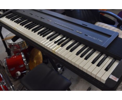 A Roland digital piano, model eP-7 IIe, no power supply