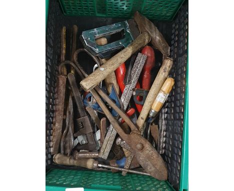 A job lot of vintage tools, shipping unavailable
