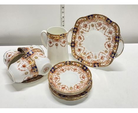 A antique Royal Stuart tea service (14 pieces), shipping unavailable